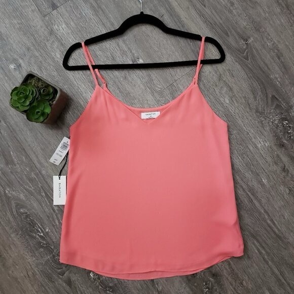 Babaton Aritzia Everly Cami Tank Coral XS - Picture 1 of 6